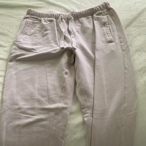 Roots baby pink track pants